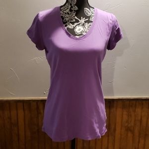 JC Penny V Neck Short Sleeve Shirt